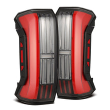 Load image into Gallery viewer, AlphaRex LED Tail Lights for Toyota Tundra (2022-2026) Prismatic NOVA-Series with Sequential Turn Signal - Black / Alpha-Black / Black-Red Housing Alternate Image
