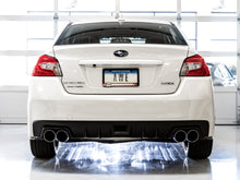 Load image into Gallery viewer, AWE Exhaust Subaru WRX FA20 / WRX STI EJ25 (15 -21) Catback w/ 102mm Quad Tips - Track or Touring - Track Fits both FA20 / EJ25 / Chrome Silver Tips Alternate Image