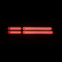 Load image into Gallery viewer, AlphaRex LED Tail Lights for Nissan Z (2023-2026) Quad Loop Style Prismatic Nova Series with Sequential Signal - Black or Alpha Black Alternate Image