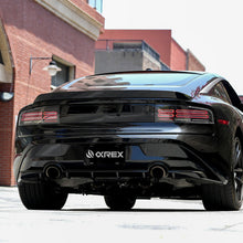 Load image into Gallery viewer, AlphaRex LED Tail Lights for Nissan Z (2023-2026) Quad Loop Style Prismatic Nova Series with Sequential Signal - Black or Alpha Black Alternate Image