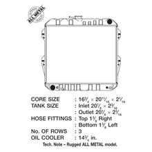 Load image into Gallery viewer, CSF Radiator Toyota 4Runner / Pickup 2.4L 4WD (85-1995) OEM Replacement Copper Brass 2306 - Default Title Alternate Image