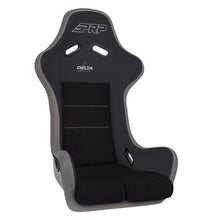 Load image into Gallery viewer, PRP Delta Composite Bucket Racing Seat [Fixed Back] Multiple Color Options - Black &amp; Grey Alternate Image