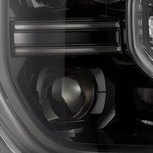 Load image into Gallery viewer, AlphaRex LED Projector Headlights for Ford Ranger / Ranger Raptor (2024-2026) Luxx or Nova Series with DRL &amp; Sequential Signal - Alpha Black / Black Alternate Image