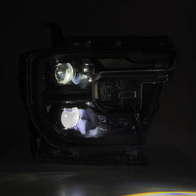 Load image into Gallery viewer, AlphaRex LED Projector Headlights for Ford Ranger / Ranger Raptor (2024-2026) Luxx or Nova Series with DRL &amp; Sequential Signal - Alpha Black / Black Alternate Image