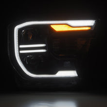 Load image into Gallery viewer, AlphaRex LED Projector Headlights for Ford Ranger / Ranger Raptor (2024-2026) Luxx or Nova Series with DRL &amp; Sequential Signal - Alpha Black / Black Alternate Image