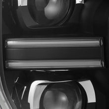 Load image into Gallery viewer, AlphaRex LED Projector Headlights for Ford Ranger / Ranger Raptor (2024-2026) Luxx or Nova Series with DRL &amp; Sequential Signal - Alpha Black / Black Alternate Image