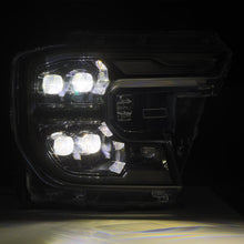 Load image into Gallery viewer, AlphaRex LED Projector Headlights for Ford Ranger / Ranger Raptor (2024-2026) Luxx or Nova Series with DRL &amp; Sequential Signal - Alpha Black / Black Alternate Image