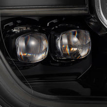 Load image into Gallery viewer, AlphaRex LED Projector Headlights for Ford Ranger / Ranger Raptor (2024-2026) Luxx or Nova Series with DRL &amp; Sequential Signal - Alpha Black / Black Alternate Image