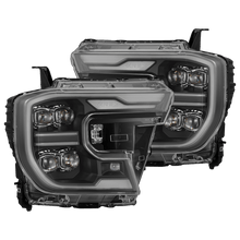 Load image into Gallery viewer, AlphaRex LED Projector Headlights for Ford Ranger / Ranger Raptor (2024-2026) Luxx or Nova Series with DRL &amp; Sequential Signal - Alpha Black / Black Alternate Image