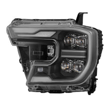 Load image into Gallery viewer, AlphaRex LED Projector Headlights for Ford Ranger / Ranger Raptor (2024-2026) Luxx or Nova Series with DRL &amp; Sequential Signal - Alpha Black / Black Alternate Image