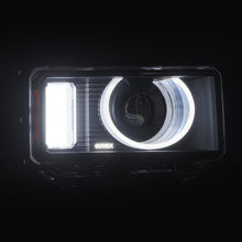 Load image into Gallery viewer, AlphaRex LED Projector Headlights for Toyota Land Cruiser Heritage Edition (2024-2026) MKII Luxx Series with Sequential Signal - Black 880899 Alternate Image