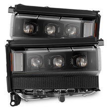 Load image into Gallery viewer, AlphaRex LED Projector Headlights for Toyota Land Cruiser (2024-2026) Nova Series with Sequential Signal - Alpha Black / Black Alternate Image