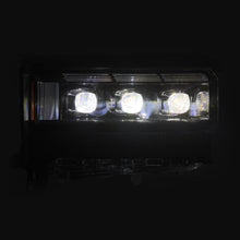 Load image into Gallery viewer, AlphaRex LED Projector Headlights for Toyota Land Cruiser (2024-2026) Nova Series with Sequential Signal - Alpha Black / Black Alternate Image