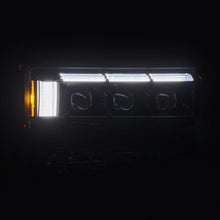 Load image into Gallery viewer, AlphaRex LED Projector Headlights for Toyota Land Cruiser (2024-2026) Nova Series with Sequential Signal - Alpha Black / Black Alternate Image
