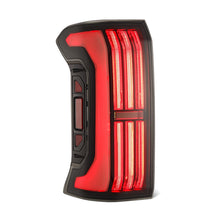 Load image into Gallery viewer, AlphaRex LED Tail Lights for Toyota Tacoma (2024-2026) Prismatic Nova Series with Sequential Signal - Alpha Black / Black / Black Red Alternate Image