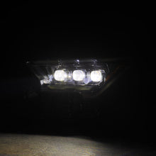 Load image into Gallery viewer, AlphaRex LED Projector Headlights for Toyota Tacoma (2024-2026) OG Style or Standard Nova Series with Sequential Signal - Alpha Black / Black Alternate Image