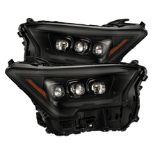 Load image into Gallery viewer, AlphaRex LED Projector Headlights for Toyota Tacoma (2024-2026) OG Style or Standard Nova Series with Sequential Signal - Alpha Black / Black Alternate Image
