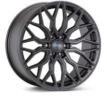 Load image into Gallery viewer, Vossen HF6-3 Wheels (22x9.5 / 6x135 / +20 Offset / Deep Face / 87.1) Black/ Gunmetal/ Silver Polished Finish - Matte Gunmetal Alternate Image