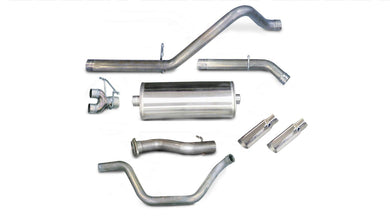 Corsa Exhaust Chevy Silverado 1500 / GMC Sierra 1500 4.8L 5.3L 6.0L (2007-2008) Catback w/ Sport Mufflers