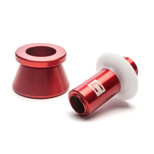 Load image into Gallery viewer, COBB Reverse Lockout Pull Subaru WRX STI (2004-2021) Red or Black Finish - Race Red / Black Ring Alternate Image