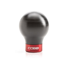 Load image into Gallery viewer, COBB Shift Knob Mitsubishi Lancer EVO X (2008-2015) White or Black Delrin - Black with Red Base Alternate Image