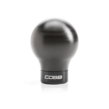 Load image into Gallery viewer, COBB Shift Knob Mitsubishi Lancer EVO X (2008-2015) White or Black Delrin - Black with Black Base Alternate Image