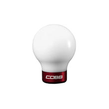 Load image into Gallery viewer, COBB Shift Knob Mitsubishi Lancer EVO X (2008-2015) White or Black Delrin - White with Red Base Alternate Image