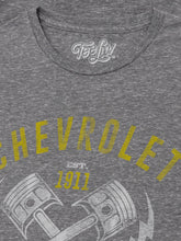 Load image into Gallery viewer, Tee Luv Chevy American Made Piston T-Shirt - Gray (S-3XL) Alternate Image