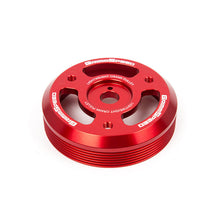 Load image into Gallery viewer, GrimmSpeed Crank Pulley Subaru WRX (2015-2021) Lightweight - Black or Red Alternate Image