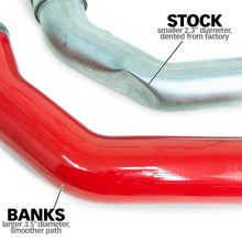 Load image into Gallery viewer, Banks Power Charge Pipe Kit for RAM 2500 / 3500 6.7L Cummins (2013-2018) Cold Side Only Boost Tube - Red Powder-Coated Alternate Image