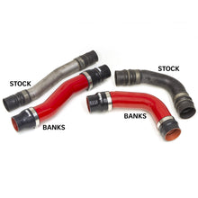 Load image into Gallery viewer, Banks Power Charge Pipe Kit for Dodge Ram 6.7L Cummins (2010) RAM 6.7L Cummins (2011-2012) Cold &amp; Hot Side Boost Tubes - Red Powder-Coated Alternate Image