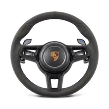 Load image into Gallery viewer, JQ Werks Madtrace Clubsport Magnetic Paddle Shifters for Porsche 991 / 982 / 992 / 971 / 958 / 95B / PO536 Carbon Fiber / Black or Gunmetal Aluminum Alternate Image