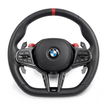 Load image into Gallery viewer, JQ Werks Madtrace Clubsport Magnetic Paddle Shifters for BMW G &amp; F Chassis M and Non-M Models (11-26) Toyota GR Supra (20-26) Gloss / Matte Carbon Fiber with Aluminum or Full Aluminum Alternate Image
