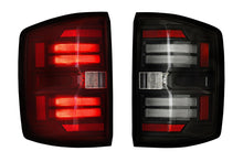 Load image into Gallery viewer, Morimoto Tail Lights Chevy Silverado (14-19) Sierra 3500HD (15-19) Gen 2 XB LED w/ Smoked or Red Lens - Smoked Alternate Image