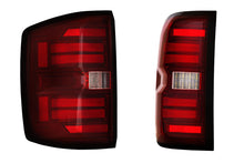 Load image into Gallery viewer, Morimoto Tail Lights Chevy Silverado (14-19) Sierra 3500HD (15-19) Gen 2 XB LED w/ Smoked or Red Lens - Red Alternate Image