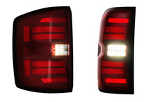 Load image into Gallery viewer, Morimoto Tail Lights Chevy Silverado (14-19) Sierra 3500HD (15-19) Gen 2 XB LED w/ Smoked or Red Lens - Smoked Alternate Image