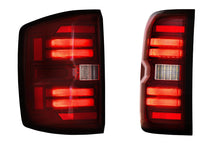 Load image into Gallery viewer, Morimoto Tail Lights Chevy Silverado (14-19) Sierra 3500HD (15-19) Gen 2 XB LED w/ Smoked or Red Lens - Smoked Alternate Image