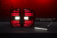 Load image into Gallery viewer, Morimoto Tail Lights Chevy Silverado (14-19) Sierra 3500HD (15-19) Gen 2 XB LED w/ Smoked or Red Lens - Smoked Alternate Image