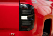 Load image into Gallery viewer, Morimoto Tail Lights Chevy Silverado (14-19) Sierra 3500HD (15-19) Gen 2 XB LED w/ Smoked or Red Lens - Smoked Alternate Image