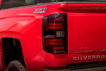 Load image into Gallery viewer, Morimoto Tail Lights Chevy Silverado (14-19) Sierra 3500HD (15-19) Gen 2 XB LED w/ Smoked or Red Lens - Smoked Alternate Image