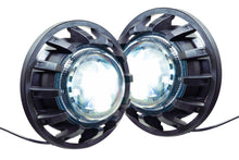 Load image into Gallery viewer, Morimoto Headlights Jeep Wrangler JK (2007-2017) Super7 Bi-LED - Black Housing - Default Title Alternate Image