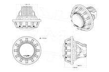Load image into Gallery viewer, Morimoto Headlights Jeep Wrangler JK (2007-2017) Super7 Bi-LED - Black Housing - Default Title Alternate Image