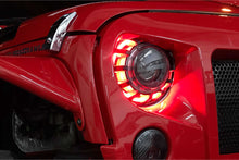 Load image into Gallery viewer, Morimoto Headlights Jeep Wrangler JK (2007-2017) Super7 Bi-LED - Black Housing - Default Title Alternate Image