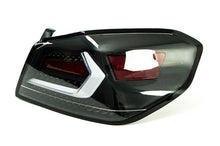 Load image into Gallery viewer, OLM Evolution Tail Lights Subaru WRX / WRX STI (2015-2021) Clear Lens / Black Base / White Bar - Default Title Alternate Image