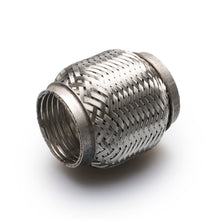 Load image into Gallery viewer, BOOST Products Exhaust Flex Pipe Section Interlock 304 Stainless Weld-On - 1.5" to 4" Alternate Image