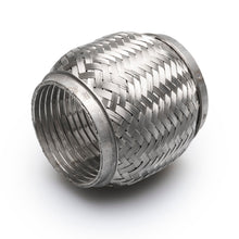 Load image into Gallery viewer, BOOST Products Exhaust Flex Pipe Section Interlock 304 Stainless Weld-On - 1.5" to 4" Alternate Image
