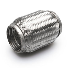 Load image into Gallery viewer, BOOST Products Exhaust Flex Pipe Section Interlock 304 Stainless Weld-On - 1.5" to 4" Alternate Image