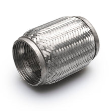 Load image into Gallery viewer, BOOST Products Exhaust Flex Pipe Section Interlock 304 Stainless Weld-On - 1.5" to 4" Alternate Image