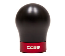 Load image into Gallery viewer, Black and red shift knob with 'COBB' branding on a white background Alternate Image