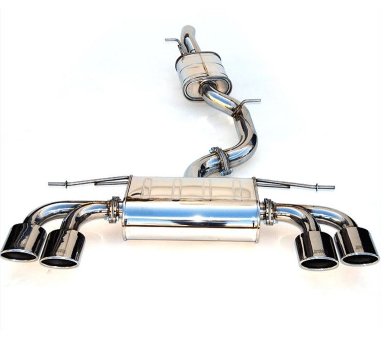 Invidia Q300 Exhaust VW Golf R MK7 (14-17) 76mm Catback w/ Oval Quad P